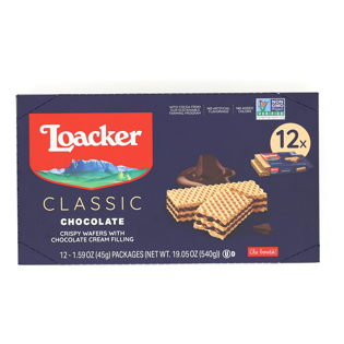 Classic Chocolate, creme-filled wafer cookies,1.59oz / 12-ct