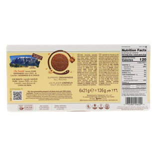 Tortina Original, chocolate coated wafer specialty, 4.44oz