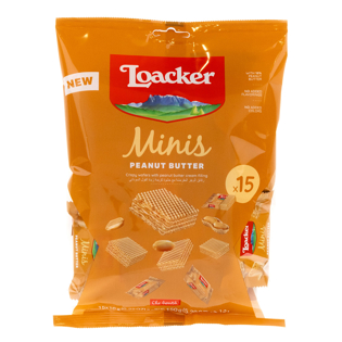 Minis Peanut Butter, creme-filled wafer cookies, 5.29 oz