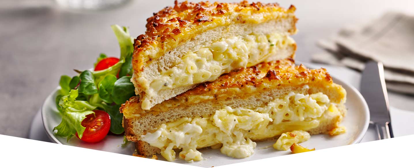 Mac and Cheese Toastie
