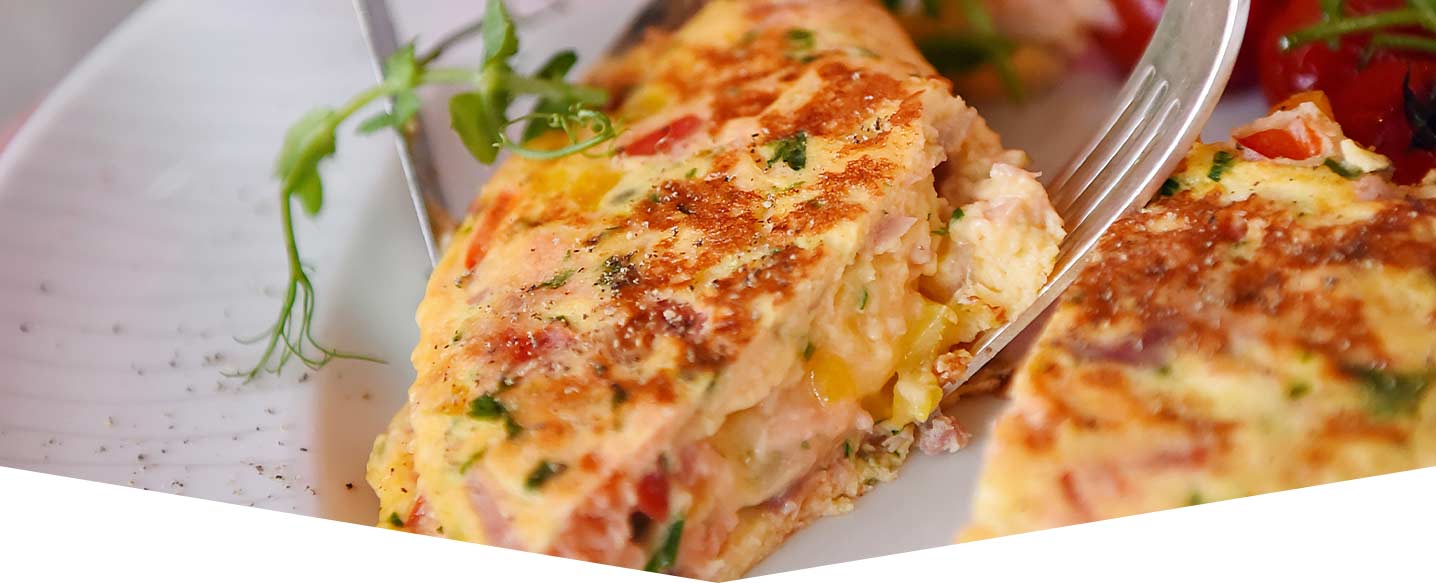 Make your own microgreens omelette