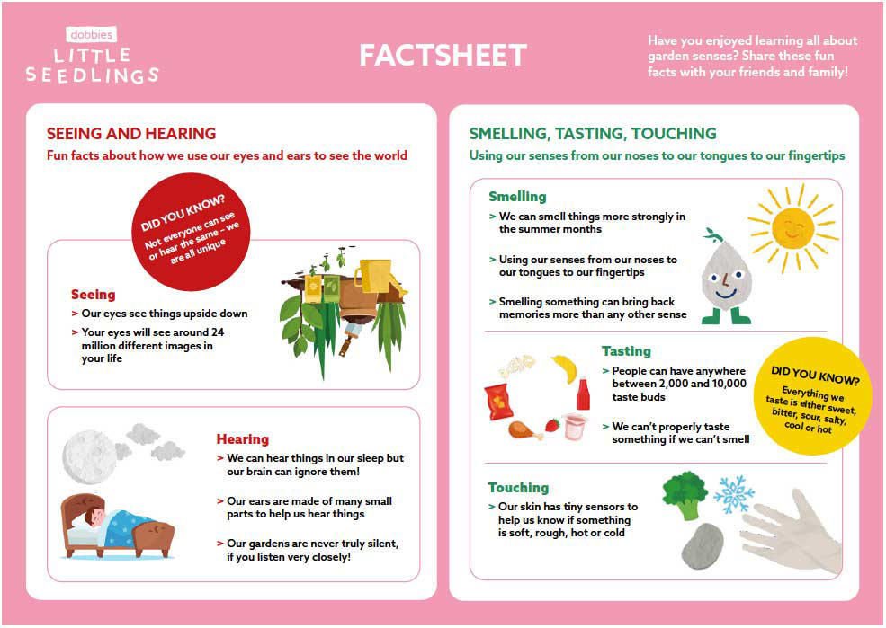 Garden Senses Factsheet