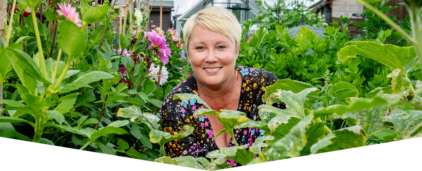 Allotment advice with Jenny