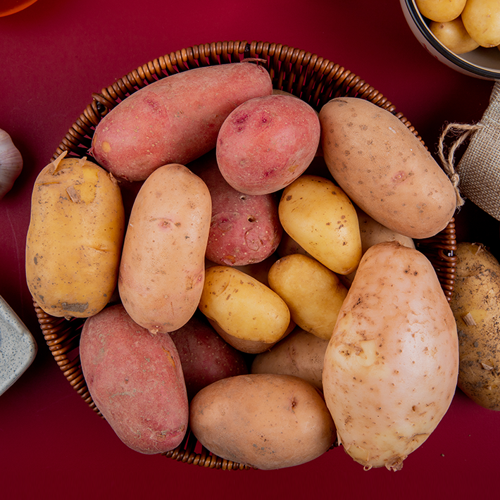 different kind of potatoes