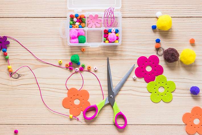 beads & flower patch