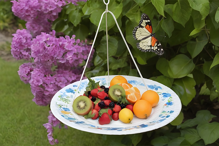 butterfly feeder