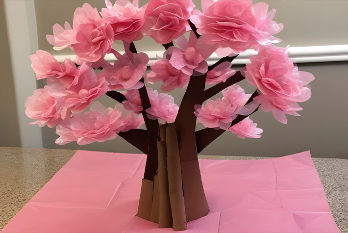 Spring tree craft