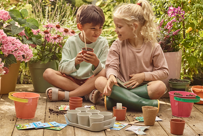 Kids gardening