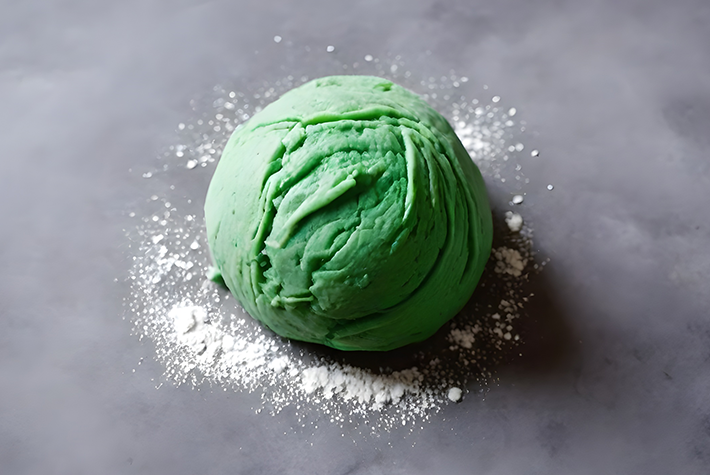 Make mint-scented modelling dough