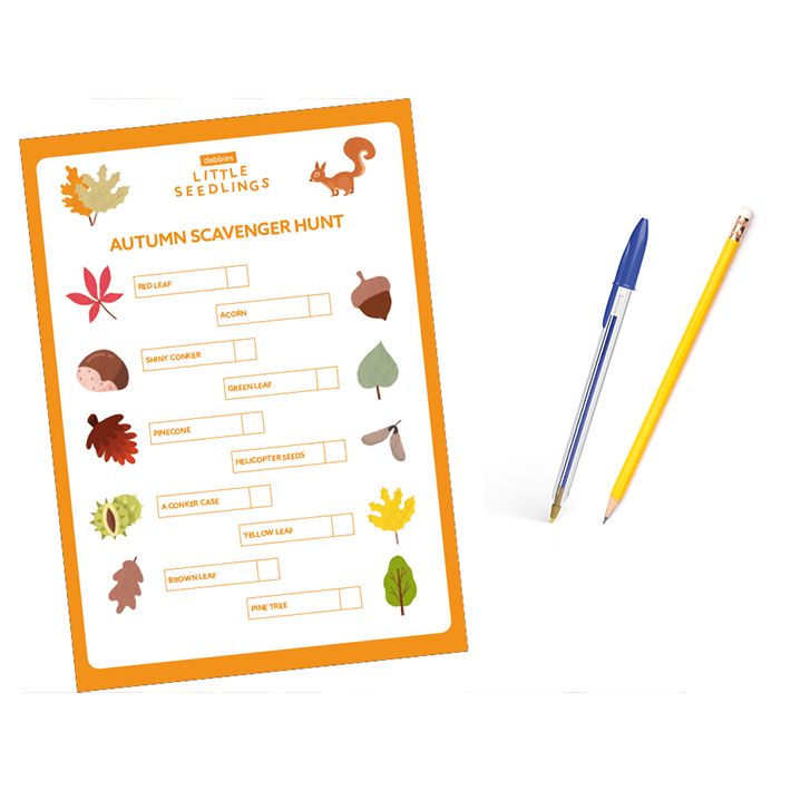 Autumn scavenger hunt