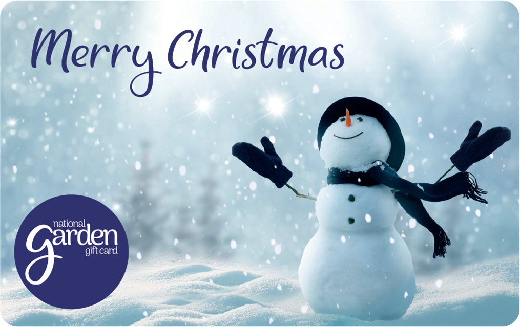 National Garden Gift Card - Snowman