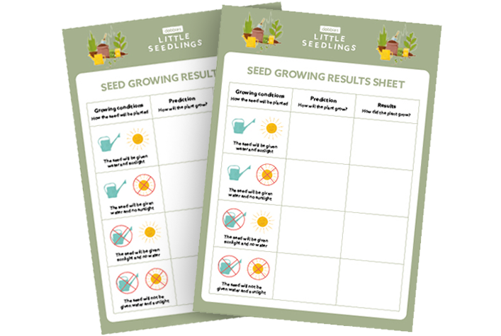 seed growing result sheet