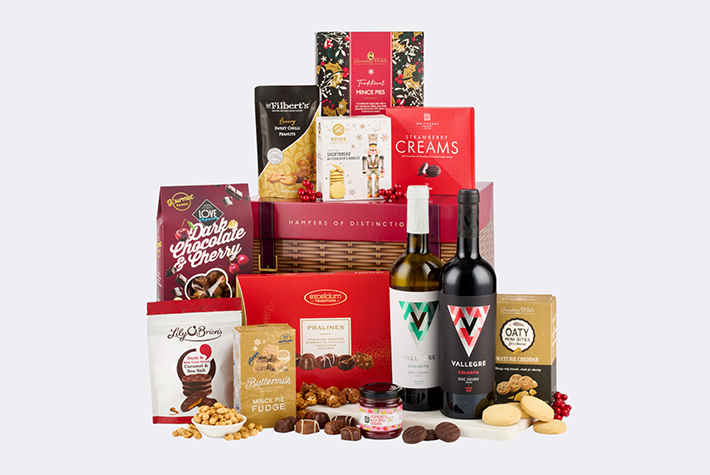 Classic Christmas gift box