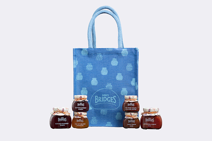 Best of Bridges hamper jute bag