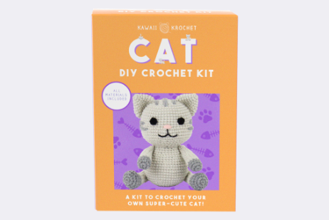 DIY cat crochet kit