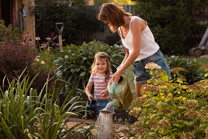 Mindfulness in the garden