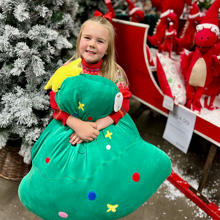 Ella at Christmas Shopping Night