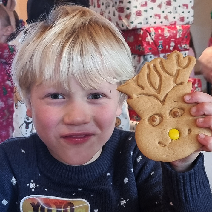 Fergus at Little Seedlings Christmas Party