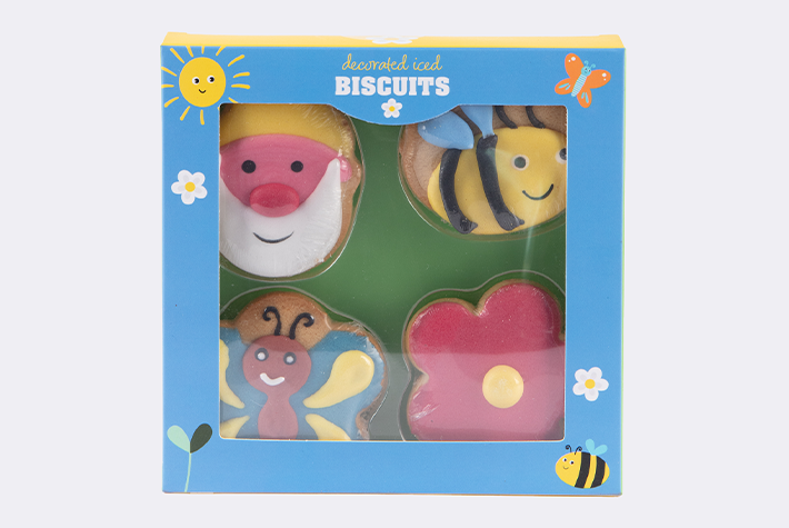 Decorated biscuits