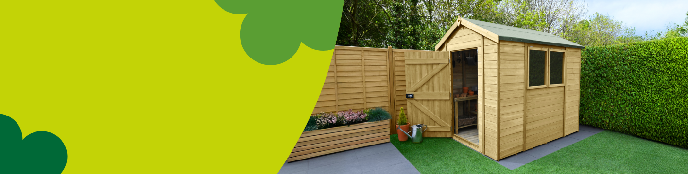 Tongue & groove sheds