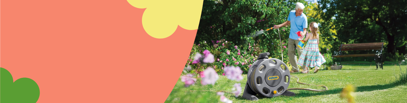 Garden hoses, heads, reels & connectors