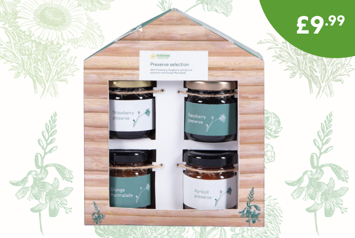 Dobbies 160 year heritage garden shed preserve selection