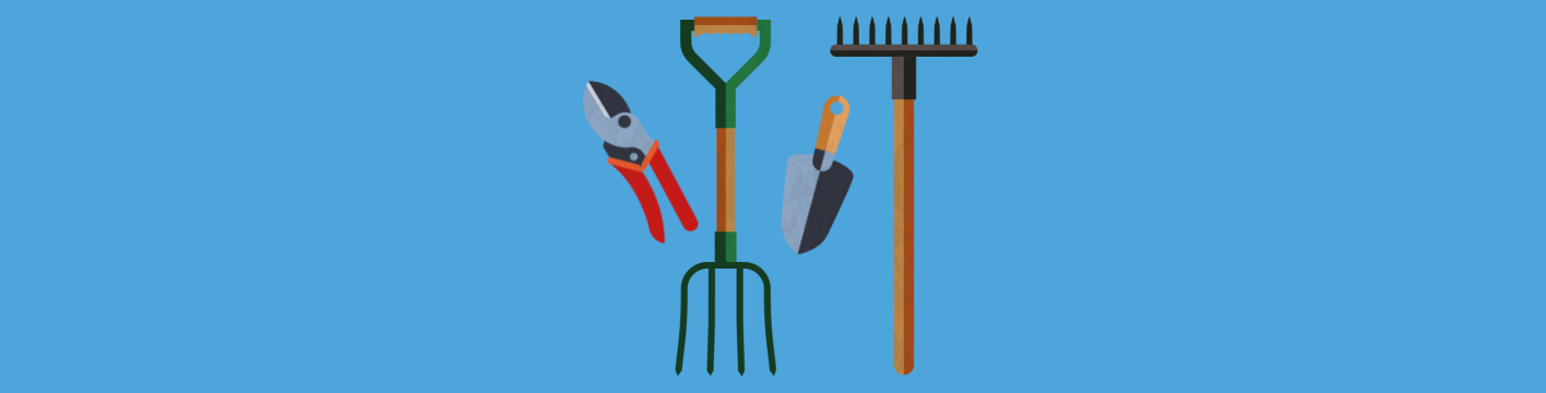 Trusty garden tools