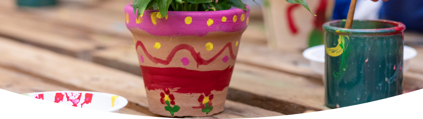 Pot your own colourful containers