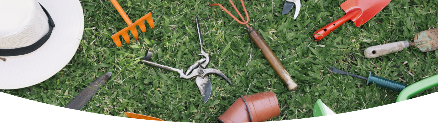 Trusty garden tools