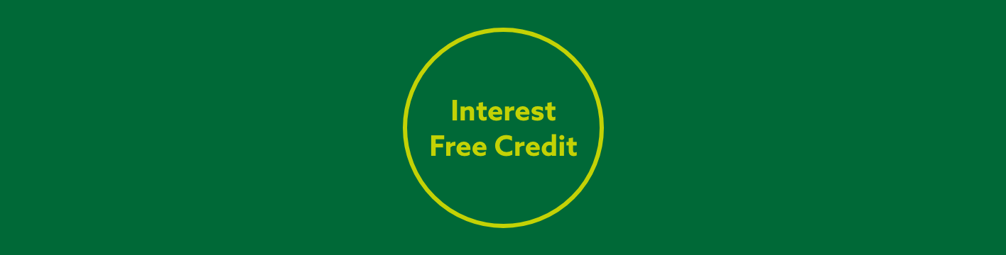 Interest free credit