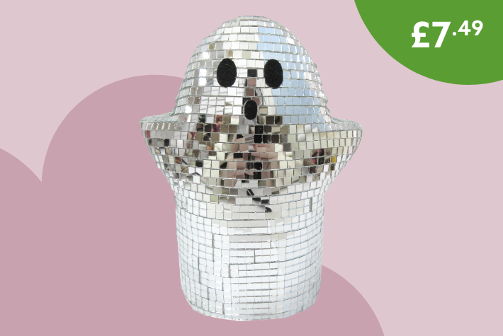 Mirrored ghost room decoration 20cm