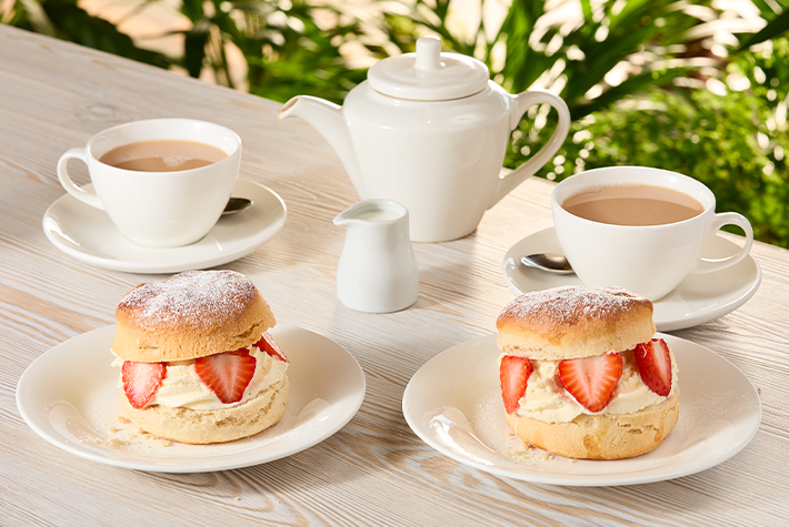 2 for 1 cream scones