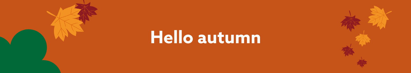 Hello autumn