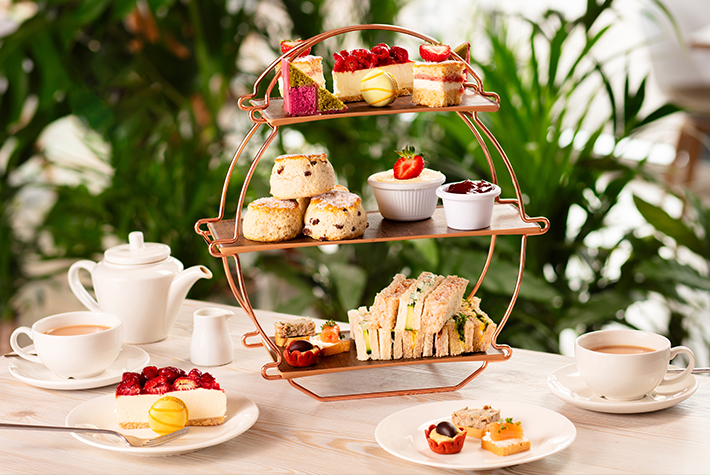 Luxury afternoon tea
