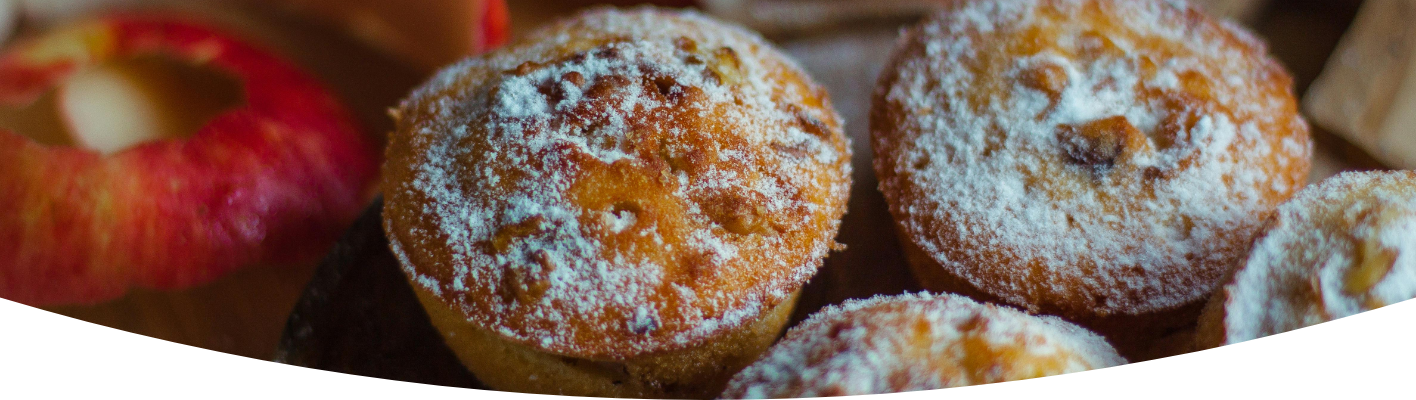 Make your own orchard fruit muffins