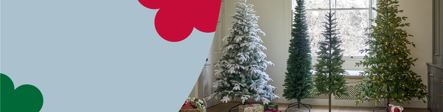 Artificial Christmas trees