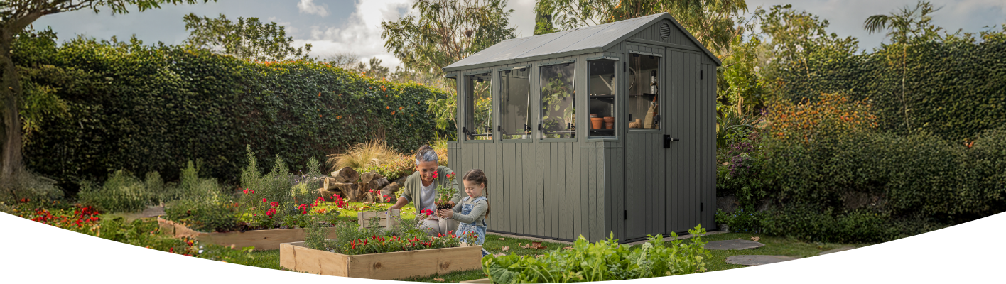 Can you put a shed in your front garden?