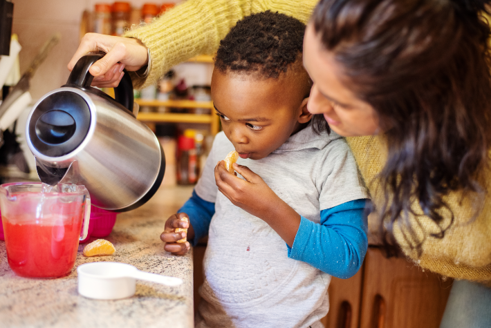 Make your own edible wiggly worms in dirt