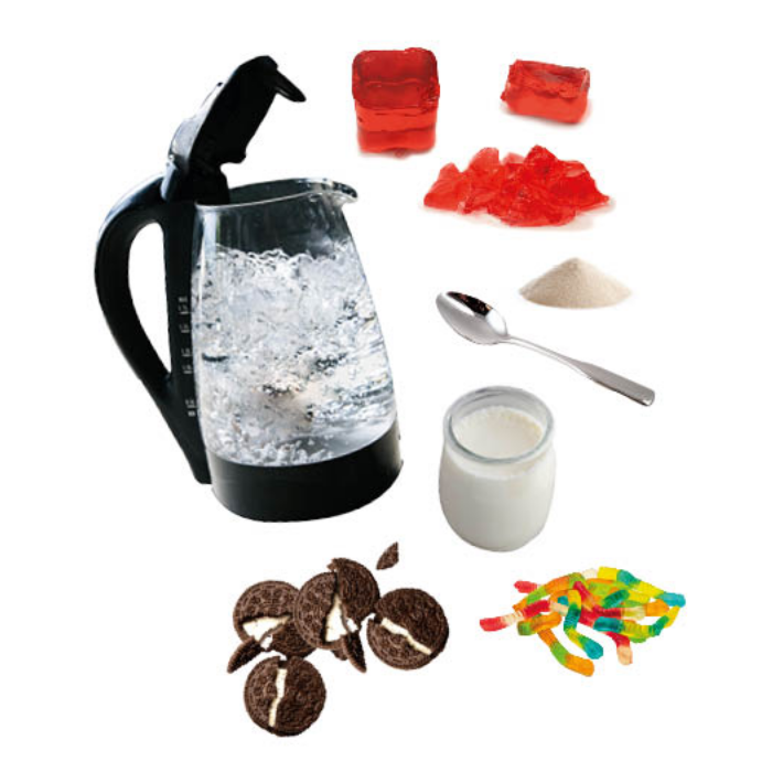 Make your own edible wiggly worms in dirt