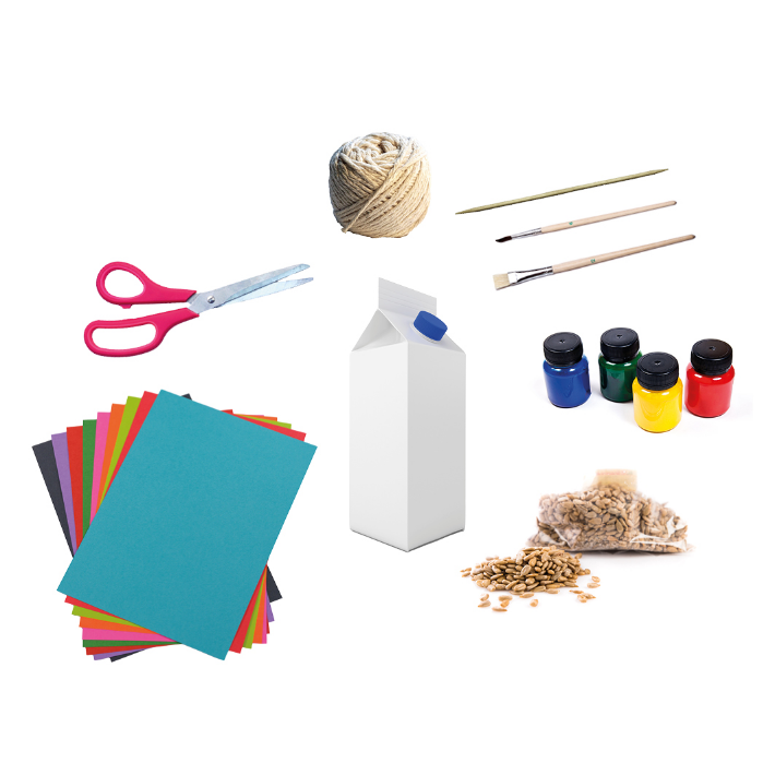 Hanging bird feeder materials