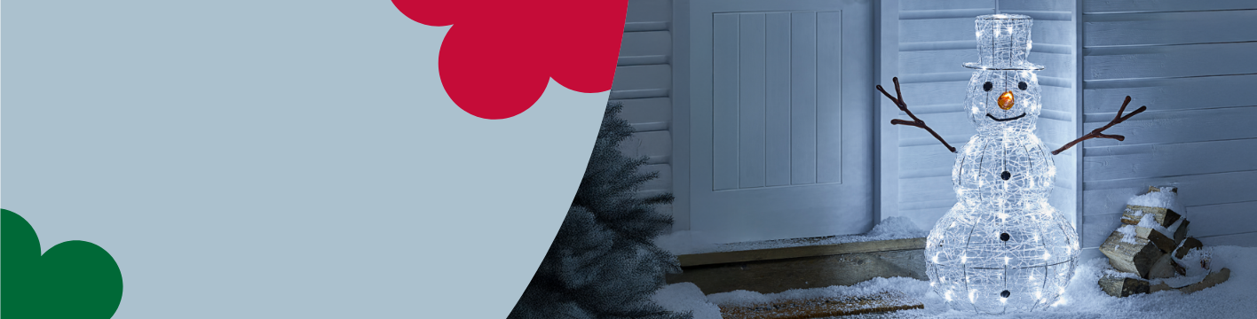 Bright White Outdoor Christmas Lights