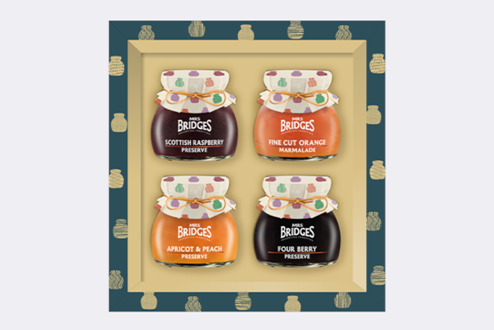 Mrs Bridges Four Preserve Collection Gift Set