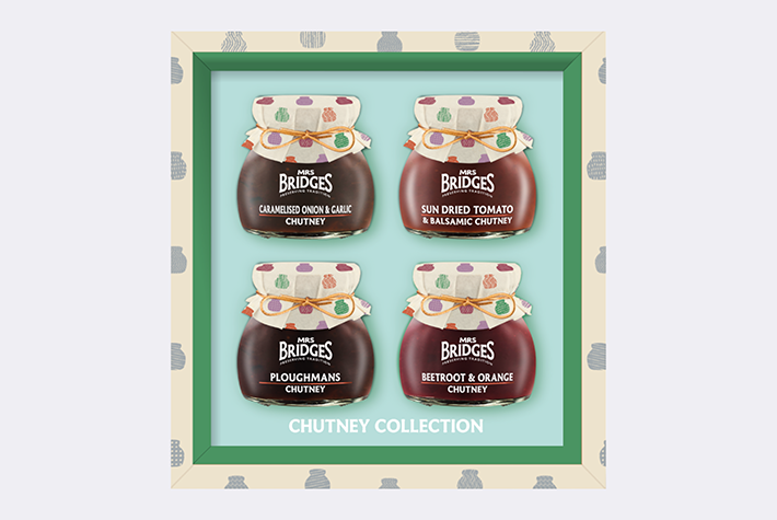 Mrs Bridges Chutney Gift Set