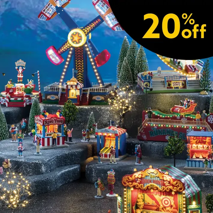 20% off Lemax decorations
