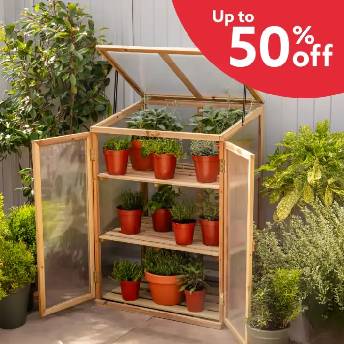 Up to 50% off Gardening