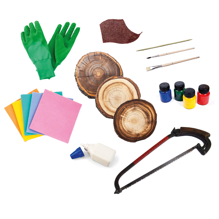 Make a coaster from your Christmas tree