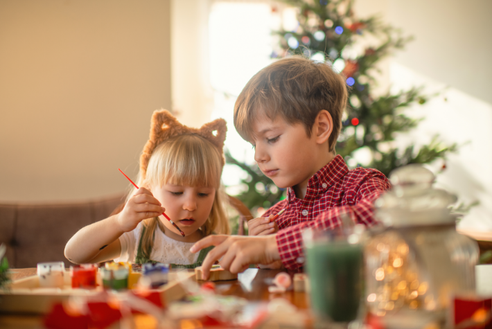 Make a coaster from your Christmas tree