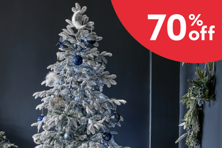 70% off All artificial Christmas trees