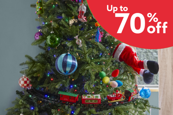 Up to 70% off All Christmas bauble
