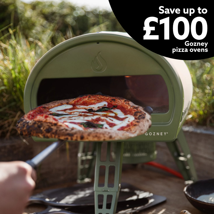 Save up to £100 Gozney pizza ovens